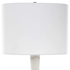 UTTERMOST KENDALL WHITE MARBLE TABLE LAMP