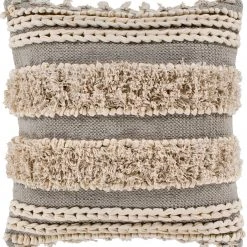 SURYA KENDI BRAIDED SHAG PILLOW Pillows + Decor