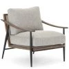 FOUR HANDS Furniture KENNEDY ARM CHAIR: GREY TWILL