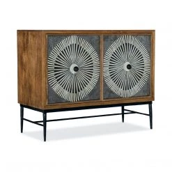 HOOKER KENTE BONE INLAY TWO-DOOR CHEST