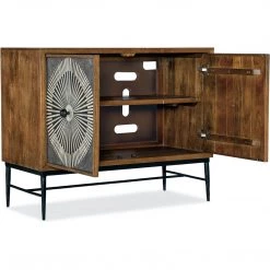 HOOKER KENTE BONE INLAY TWO-DOOR CHEST