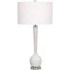 UTTERMOST KENTLY WHITE MARBLE TABLE LAMP