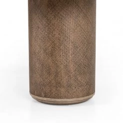 FOUR HANDS KIARA WEATHERED PINE + RATTAN DINING TABLE 15 FOUR HANDS KIARA WEATHERED PINE + RATTAN DINING TABLE