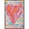L ART "KIND HEART" CANVAS ART