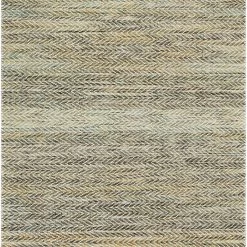 SURYA KIZZY WOVEN WOOL RUG: GREEN