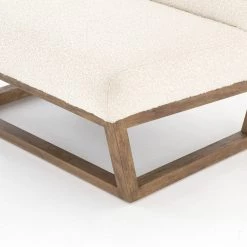 FOUR HANDS KNOLL NATURAL BOUCLÉ SLIPPER CHAIR Furniture 16 FOUR HANDS KNOLL NATURAL BOUCLÉ SLIPPER CHAIR Furniture