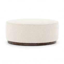 FOUR HANDS SINCLAIR BOUCLE UPHOLSTERED COCKTAIL OTTOMAN Furniture
