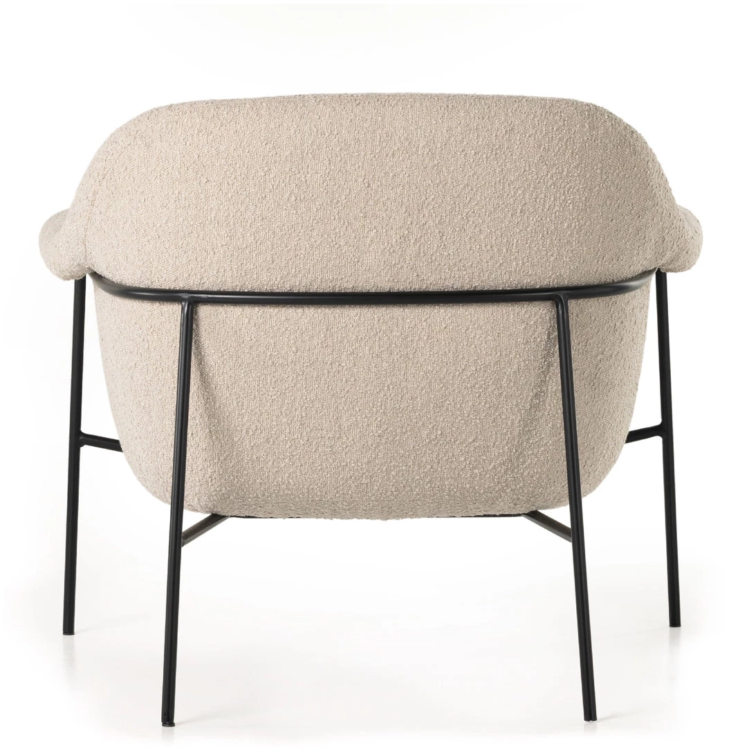 FOUR HANDS SUERTE CHAIR: NATURAL SAND BOUCLÉ 5 FOUR HANDS SUERTE CHAIR: NATURAL SAND BOUCLÉ
