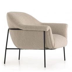 FOUR HANDS SUERTE CHAIR: NATURAL SAND BOUCLÉ 9 FOUR HANDS SUERTE CHAIR: NATURAL SAND BOUCLÉ