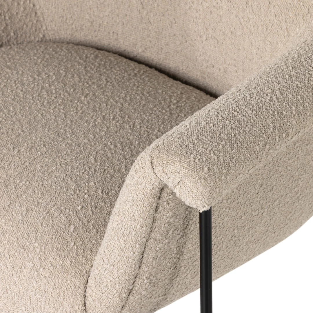 FOUR HANDS SUERTE CHAIR: NATURAL SAND BOUCLÉ 6 FOUR HANDS SUERTE CHAIR: NATURAL SAND BOUCLÉ