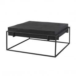 UTTERMOST KNOX OXIDIZED BLACK ALUMINUM COFFEE TABLE Furniture