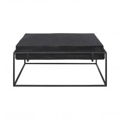 UTTERMOST KNOX OXIDIZED BLACK ALUMINUM COFFEE TABLE Furniture