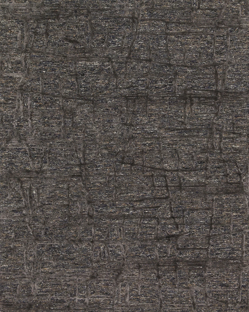 LOLOI JUNEAU 05 WOOL + VISCOSE RUG: CHARCOAL 1 LOLOI JUNEAU 05 WOOL + VISCOSE RUG: CHARCOAL