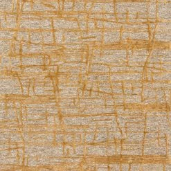 LOLOI JUNEAU 05 WOOL + VISCOSE RUG: NATURAL, GOLD