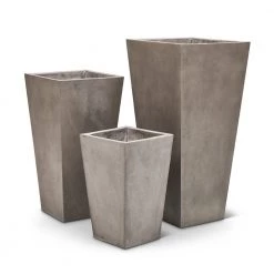 URBIA KONUS CONCRETE PLANTERS | SET OF 3
