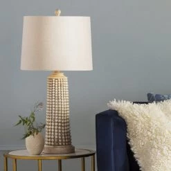 SURYA KOPA ANTIQUE IVORY TABLE LAMP