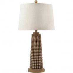 SURYA KOPA RUSSET TAN TABLE LAMP
