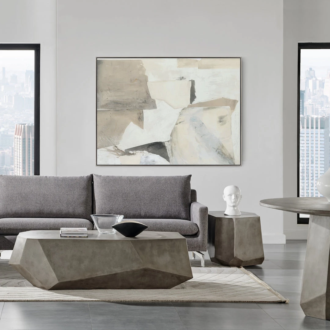 URBIA KRISTAL CONCRETE END TABLE 3 URBIA KRISTAL CONCRETE END TABLE