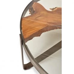 URBIA KULLEN TEAK + STEEL COFFEE TABLE
