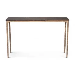 NUEVO KULU SEARED OAK CONSOLE TABLE