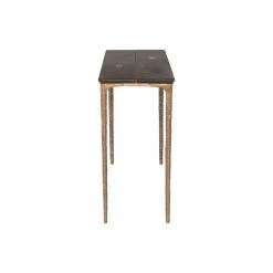 NUEVO KULU SEARED OAK CONSOLE TABLE 9 NUEVO KULU SEARED OAK CONSOLE TABLE