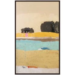 L ART Wall Art "LAKE GROVE" CANVAS ART