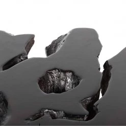 MOES Living Room LAVA SLICE TEAK COFFEE TABLE