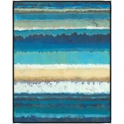L ART "LAYERS OF TEXTURE I" CANVAS ART