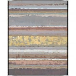 L ART "LAYERS OF TEXTURE II" CANVAS ART Wall Art