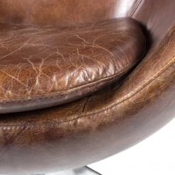 MOES ST ANNE CLUB CHAIR: BROWN