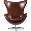MOES ST ANNE CLUB CHAIR: BROWN