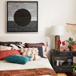 LOLOI Pillows + Poufs LEAVES & VINES EMBROIDERED LUMBAR PILLOW 5 LOLOI Pillows + Poufs LEAVES & VINES EMBROIDERED LUMBAR PILLOW