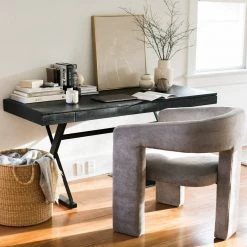MOES LEIF DESK: BLACK ASH Furniture