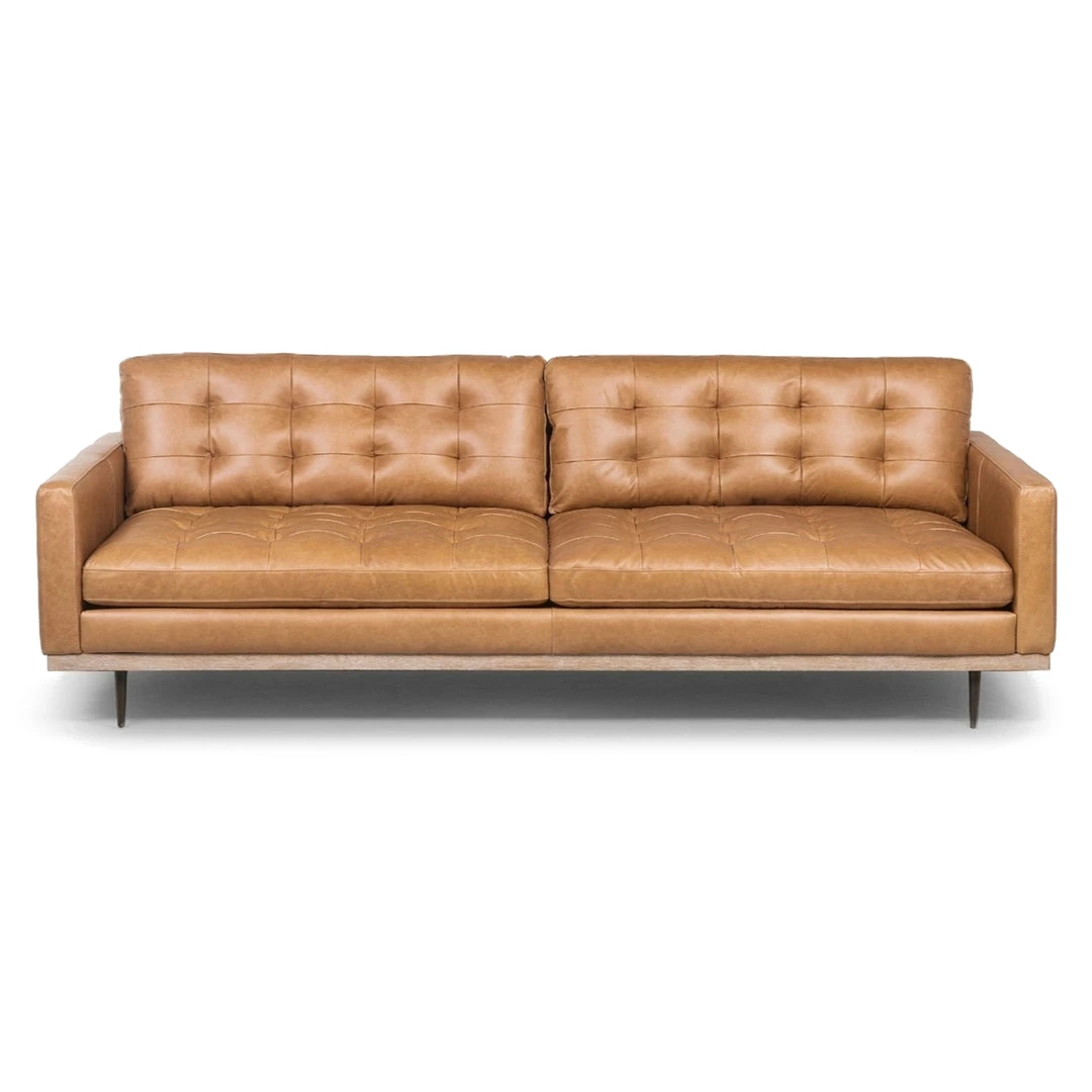 FOUR HANDS LEXI SONOMA BUTTERSCOTCH LEATHER SOFA 1 FOUR HANDS LEXI SONOMA BUTTERSCOTCH LEATHER SOFA
