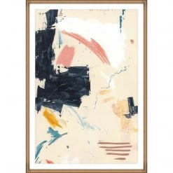 L ART Wall Art "LIFE INTERSECTIONS I" GLASS FRAMED ART 5 L ART Wall Art