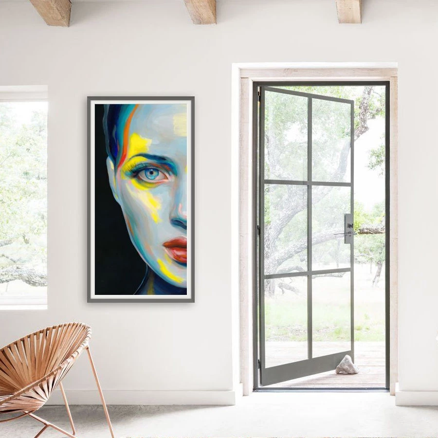 L ART "LIGHT MY WAY" GLASS FRAMED ART 3 L ART "LIGHT MY WAY" GLASS FRAMED ART