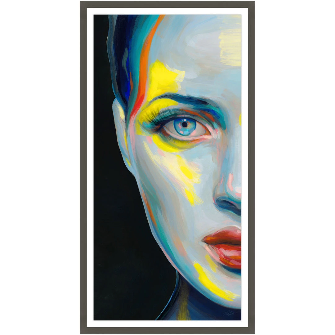 L ART "LIGHT MY WAY" GLASS FRAMED ART 2 L ART "LIGHT MY WAY" GLASS FRAMED ART