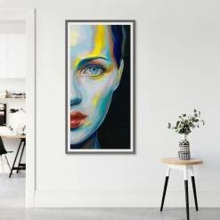 L ART "LIGHT MY WAY" GLASS FRAMED ART 9 L ART