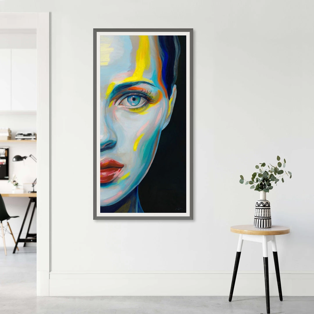 L ART "LIGHT MY WAY" GLASS FRAMED ART 5 L ART "LIGHT MY WAY" GLASS FRAMED ART