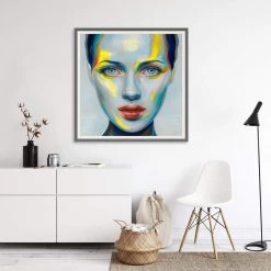 L ART "LIGHT MY WAY III" GLASS FRAMED ART Wall Art