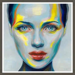 L ART "LIGHT MY WAY III" GLASS FRAMED ART Wall Art