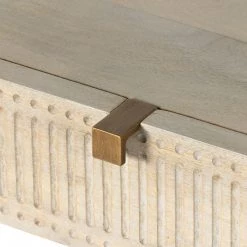 FOUR HANDS Furniture LIGHT WASH CARVED MANGO WRITING DESK 13 FOUR HANDS Furniture LIGHT WASH CARVED MANGO WRITING DESK