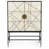 MOES Furniture LIGNE MOSAIC BONE INLAY CABINET