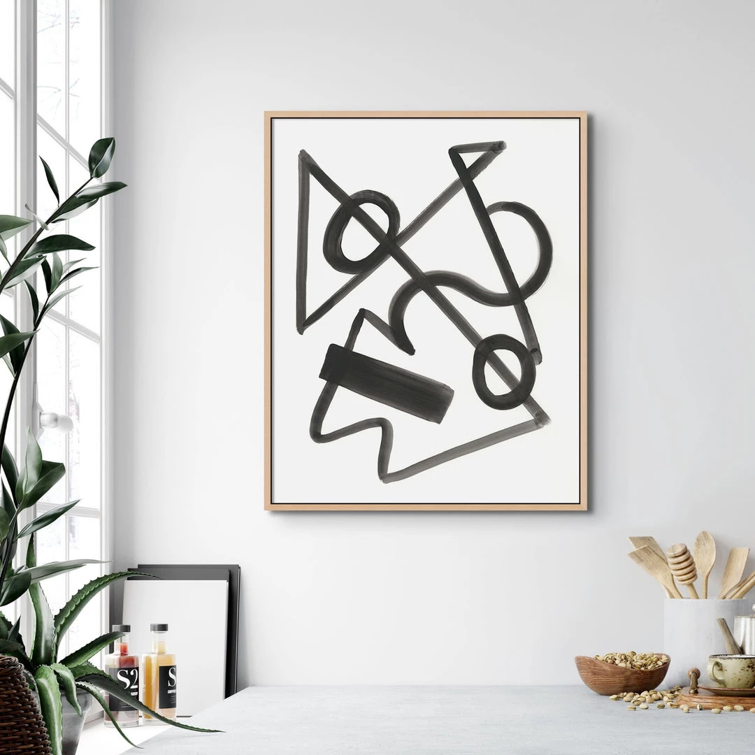 L ART "LINES IN REVERSE" CANVAS ART SERIES 4 L ART "LINES IN REVERSE" CANVAS ART SERIES