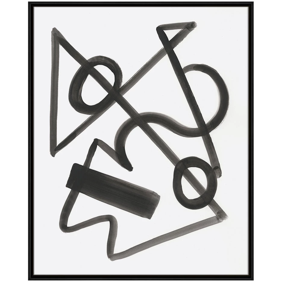 L ART "LINES IN REVERSE" CANVAS ART SERIES 2 L ART "LINES IN REVERSE" CANVAS ART SERIES