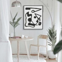 L ART "LINES IN REVERSE" CANVAS ART SERIES 11 L ART