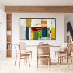 L ART "LITTLE FISH BIG POND" CANVAS ART Wall Art