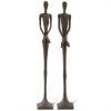 PHILLIPS COLLECTION Pillows + Decor LOYD & LOTTIE FLOOR SCULPTURES: BRONZE
