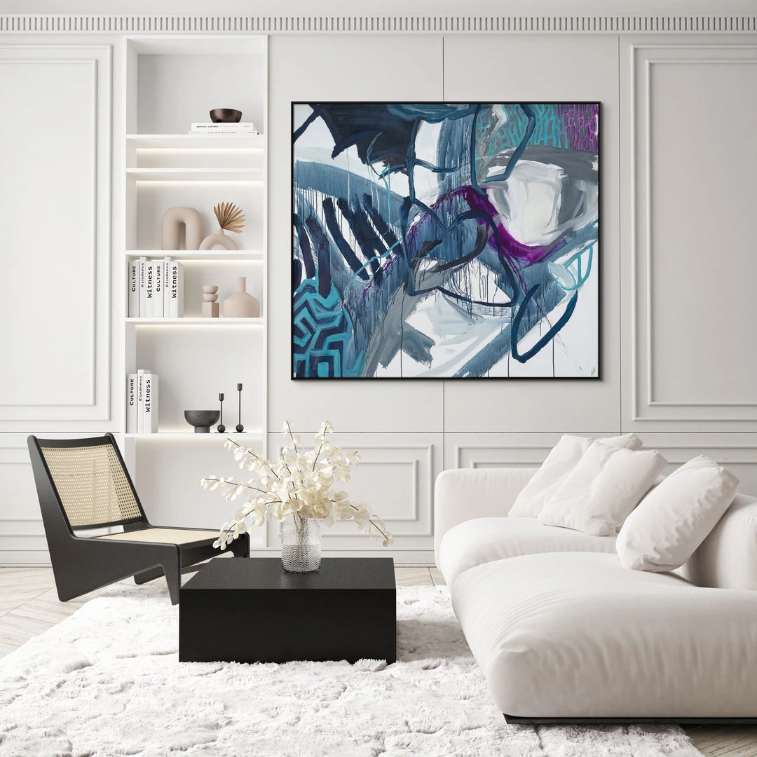 L ART "LOGICAL OVERRIDE" CANVAS ART Wall Art 2 L ART "LOGICAL OVERRIDE" CANVAS ART Wall Art