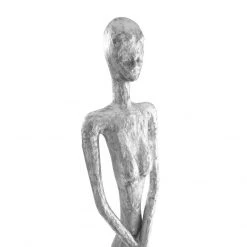 PHILLIPS COLLECTION Pillows + Decor LOYD & LOTTIE FLOOR SCULPTURES: SILVER